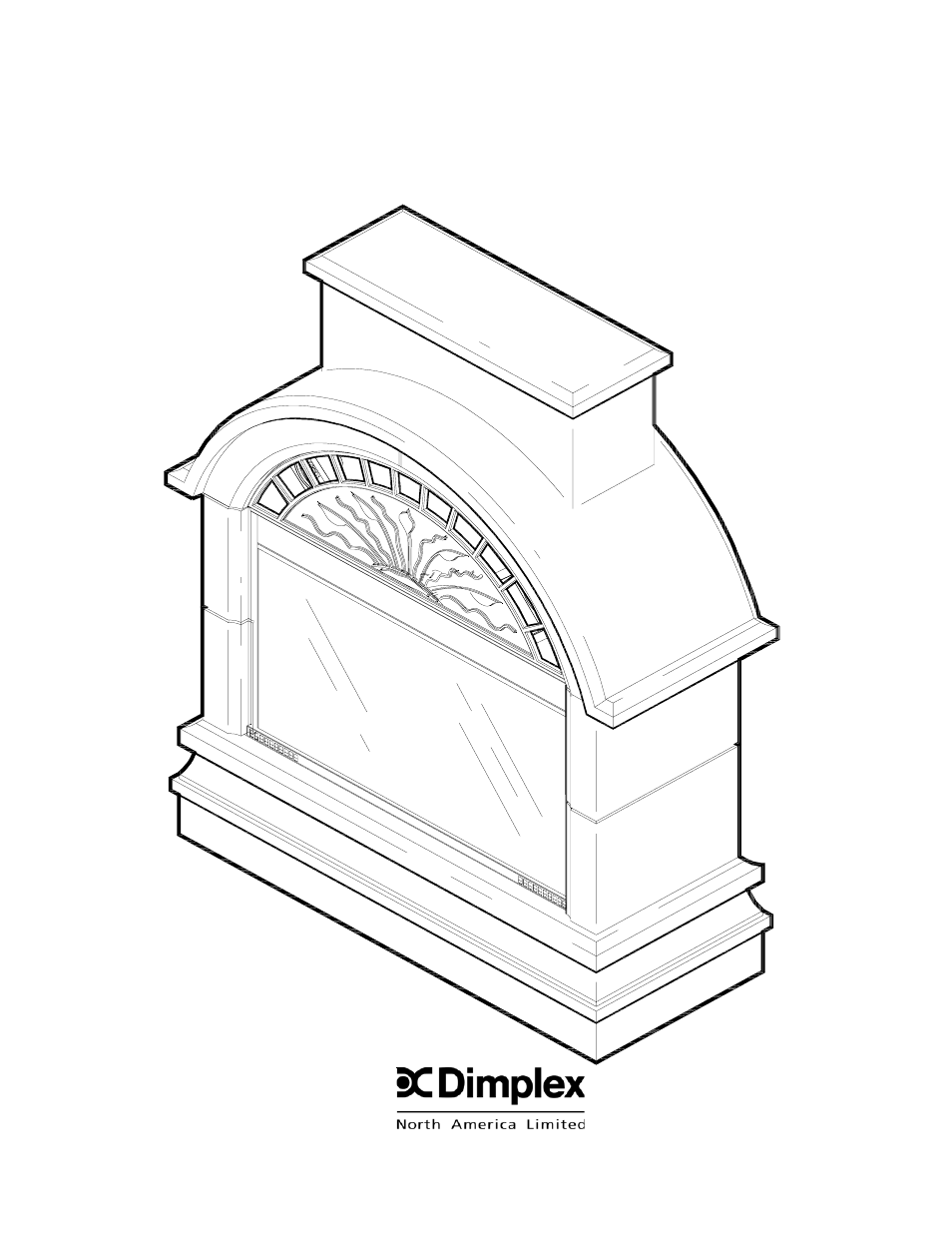 Dimplex Electric Fireplace User Manual | 6 pages