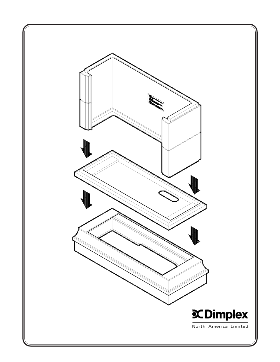 Step 1 | Dimplex Electric Fireplace User Manual | Page 2 / 6