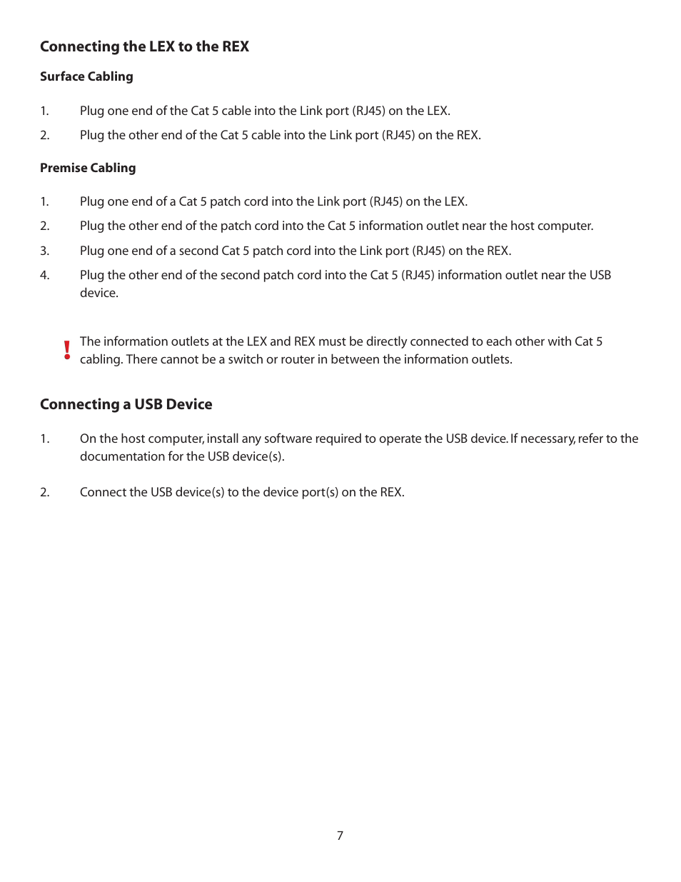 Icron USB 1.1 Rover 2850 Dual Port Extender User Manual | Page 7 / 14