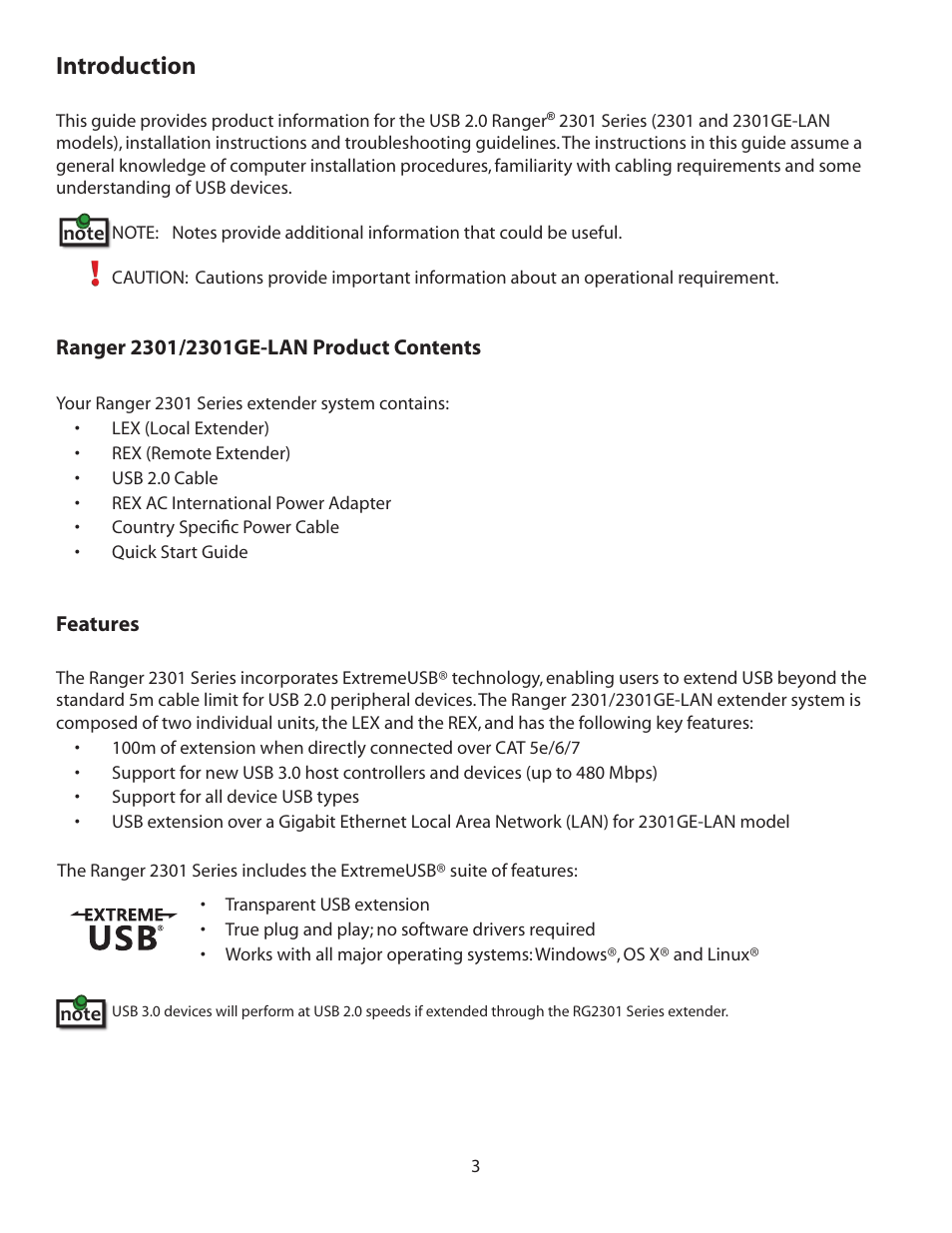 Introduction, Product contents | Icron USB Extender Mounting Kit for Ranger 2301 and 2312 (Silver) User Manual | Page 4 / 21