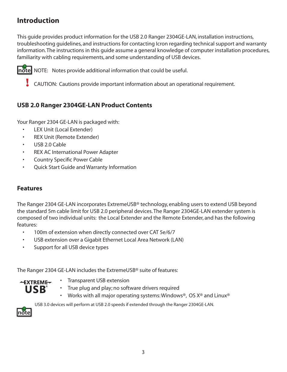 Introduction | Icron Mounting Kit for Ranger 2304, 2324, 2344, 2304GE-LAN, and Spectra 3022 User Manual | Page 4 / 21