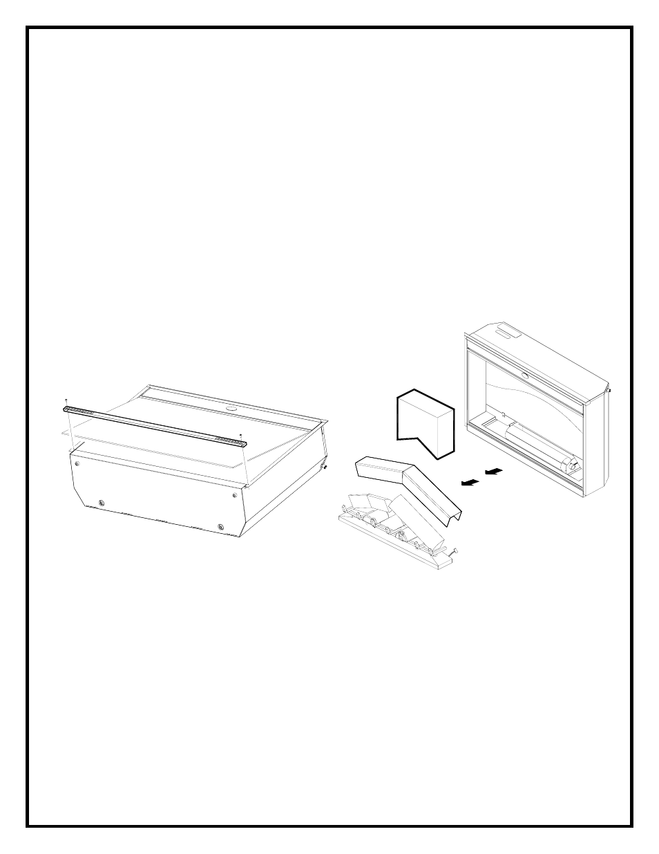 Unpacking instructions | Dimplex DFO3607 User Manual | Page 4 / 16