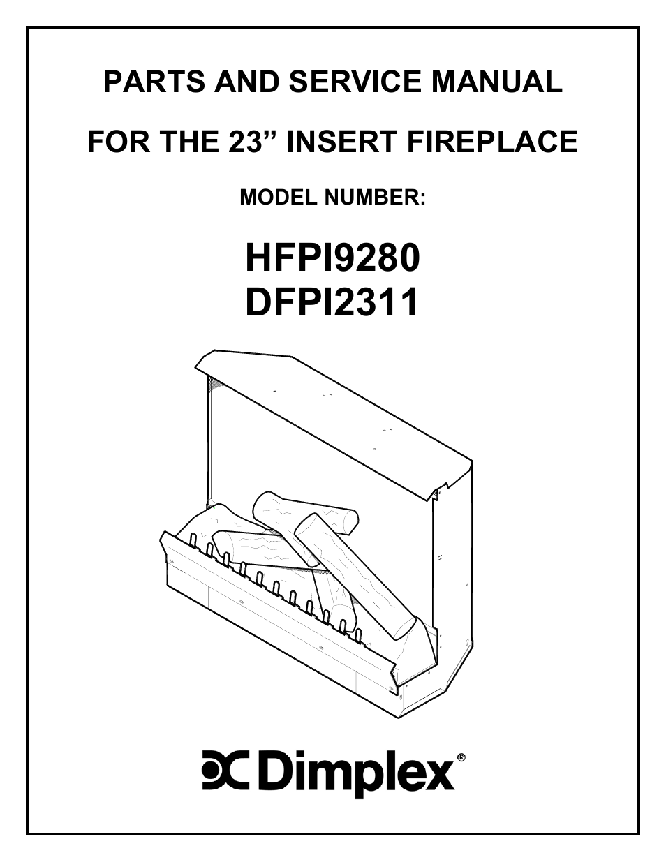 Dimplex HFPI9280 User Manual | 17 pages