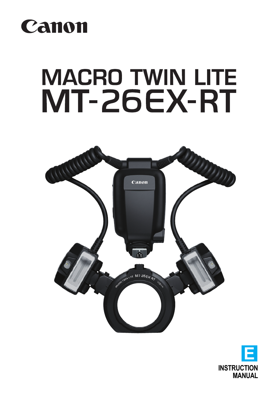 Canon MT-26EX-RT Macro Twin Lite User Manual | 128 pages