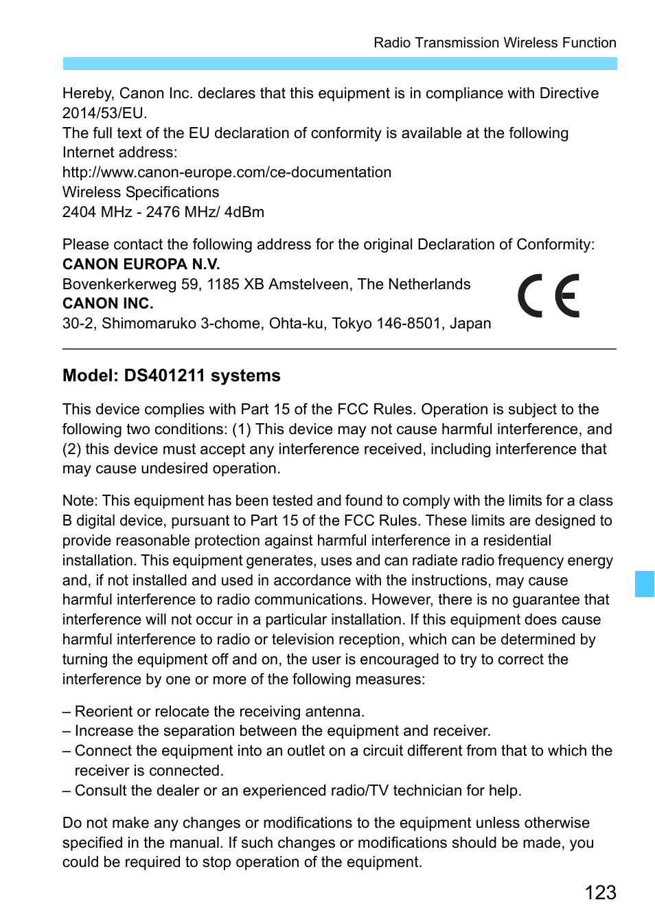 Canon MT-26EX-RT Macro Twin Lite User Manual | Page 123 / 128