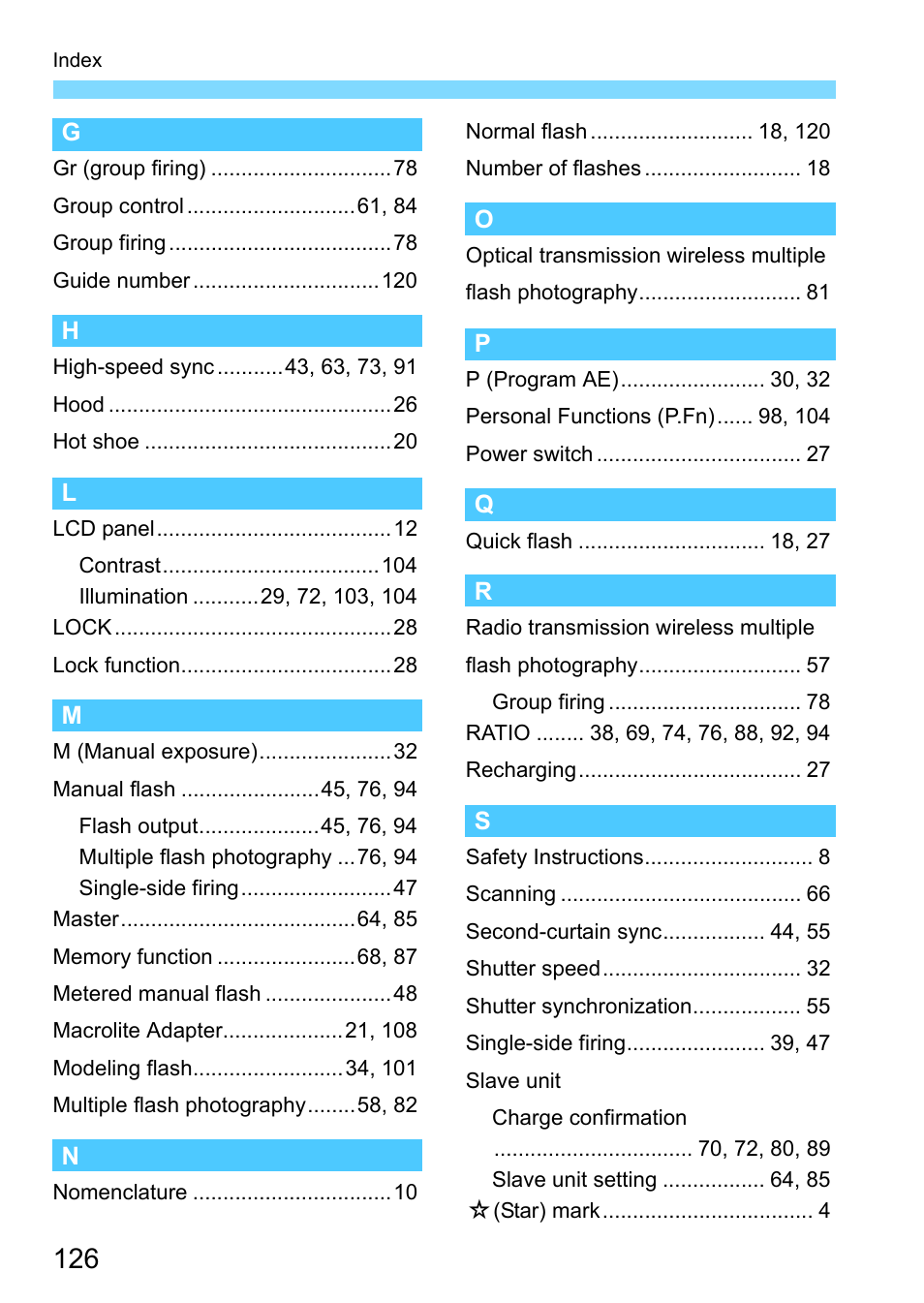 Canon MT-26EX-RT Macro Twin Lite User Manual | Page 126 / 128