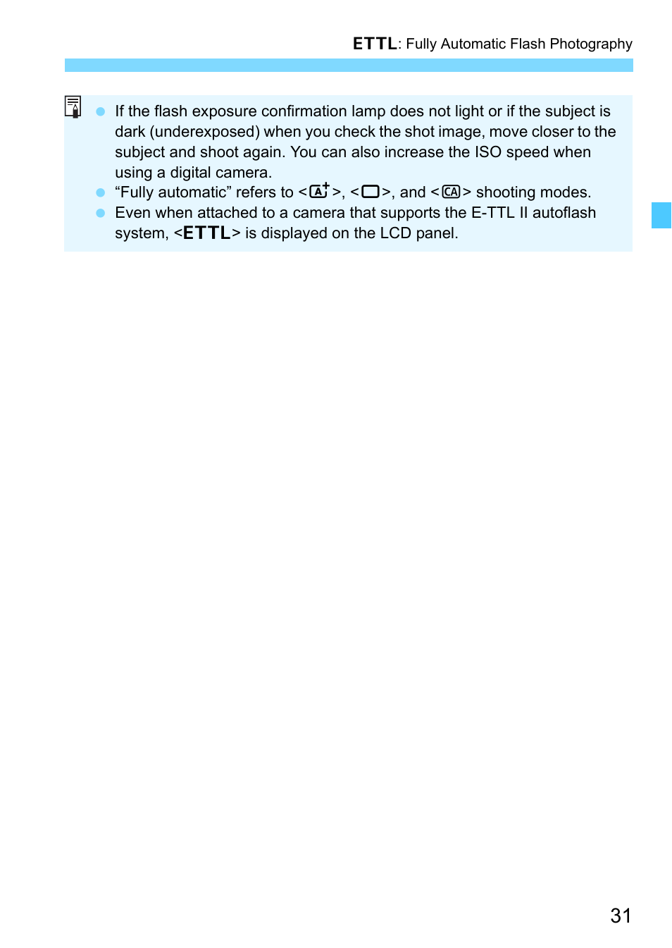 Canon MT-26EX-RT Macro Twin Lite User Manual | Page 31 / 128