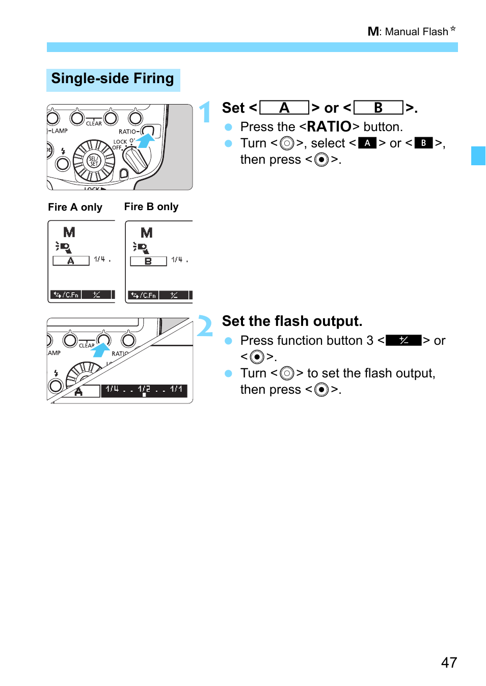 Canon MT-26EX-RT Macro Twin Lite User Manual | Page 47 / 128