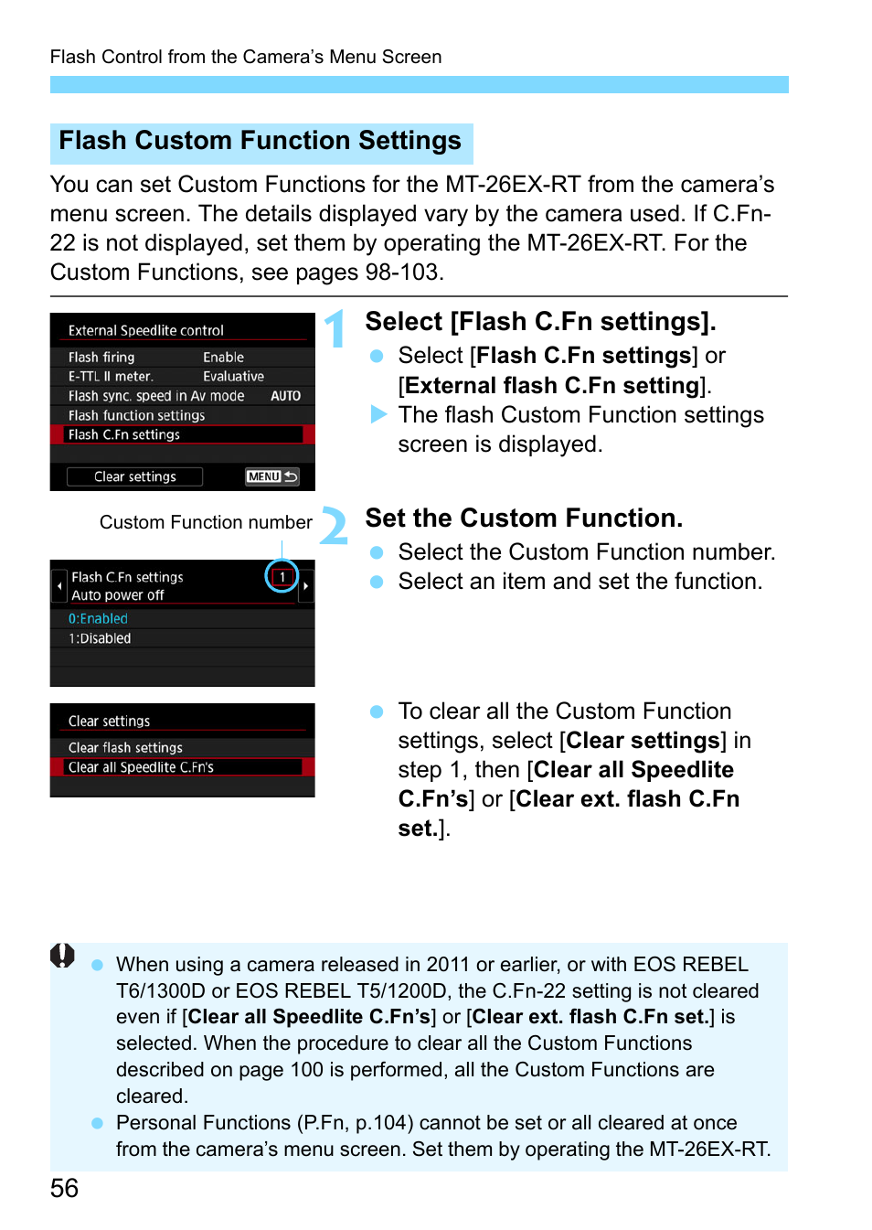 Canon MT-26EX-RT Macro Twin Lite User Manual | Page 56 / 128