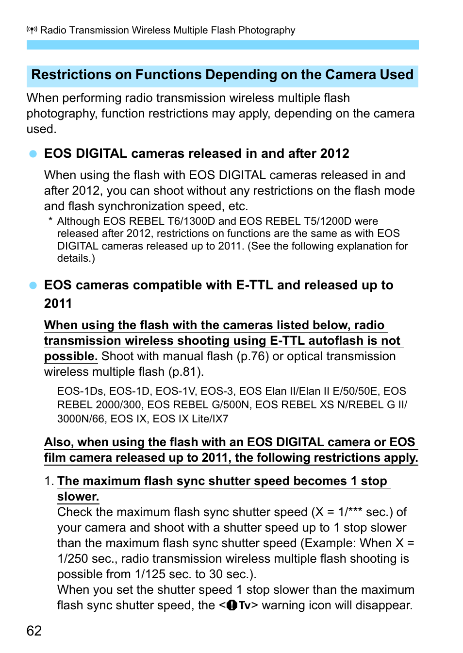 Canon MT-26EX-RT Macro Twin Lite User Manual | Page 62 / 128