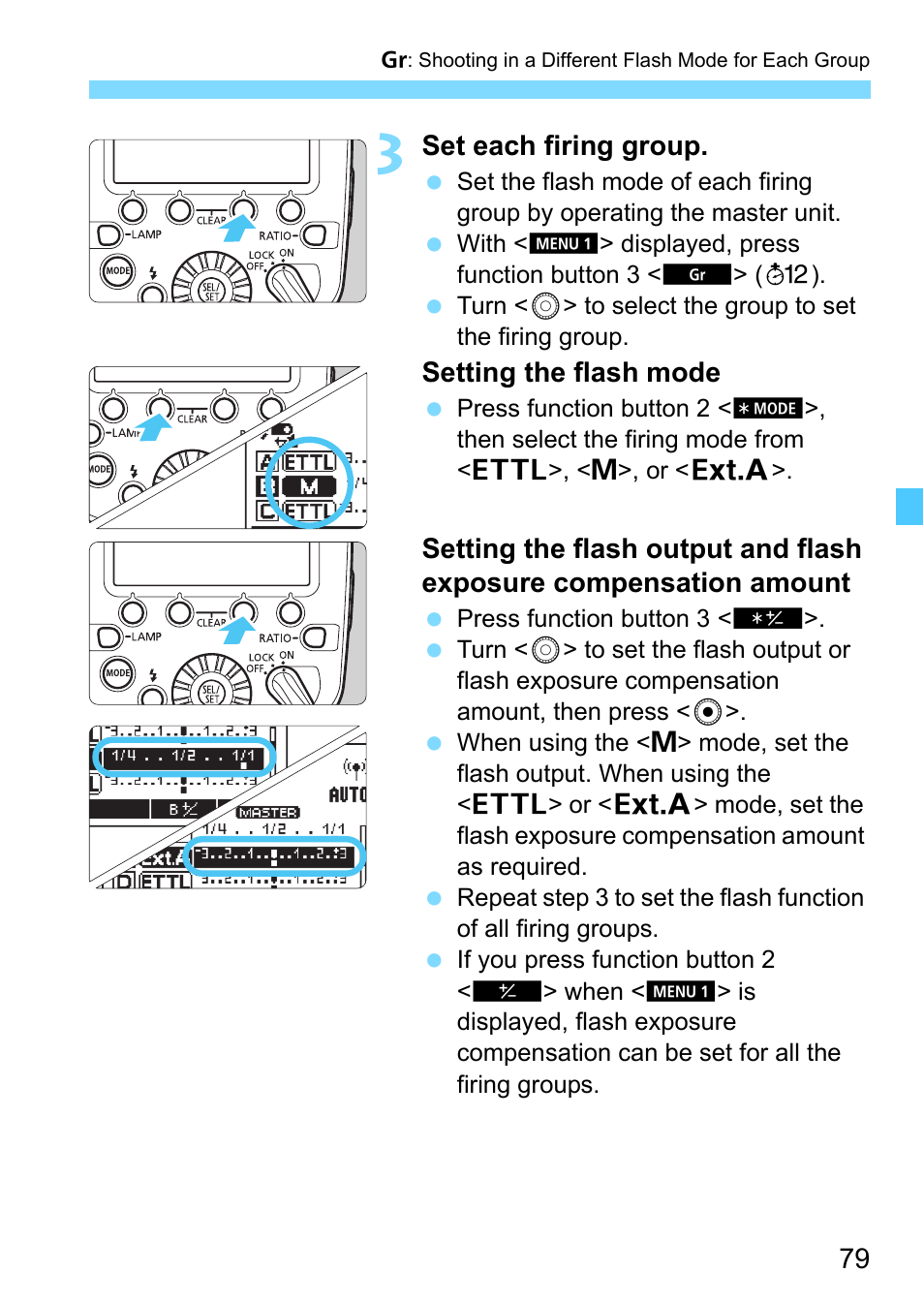 Canon MT-26EX-RT Macro Twin Lite User Manual | Page 79 / 128