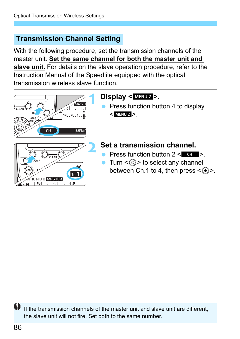 Canon MT-26EX-RT Macro Twin Lite User Manual | Page 86 / 128