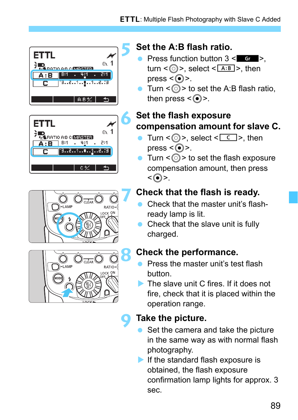Canon MT-26EX-RT Macro Twin Lite User Manual | Page 89 / 128