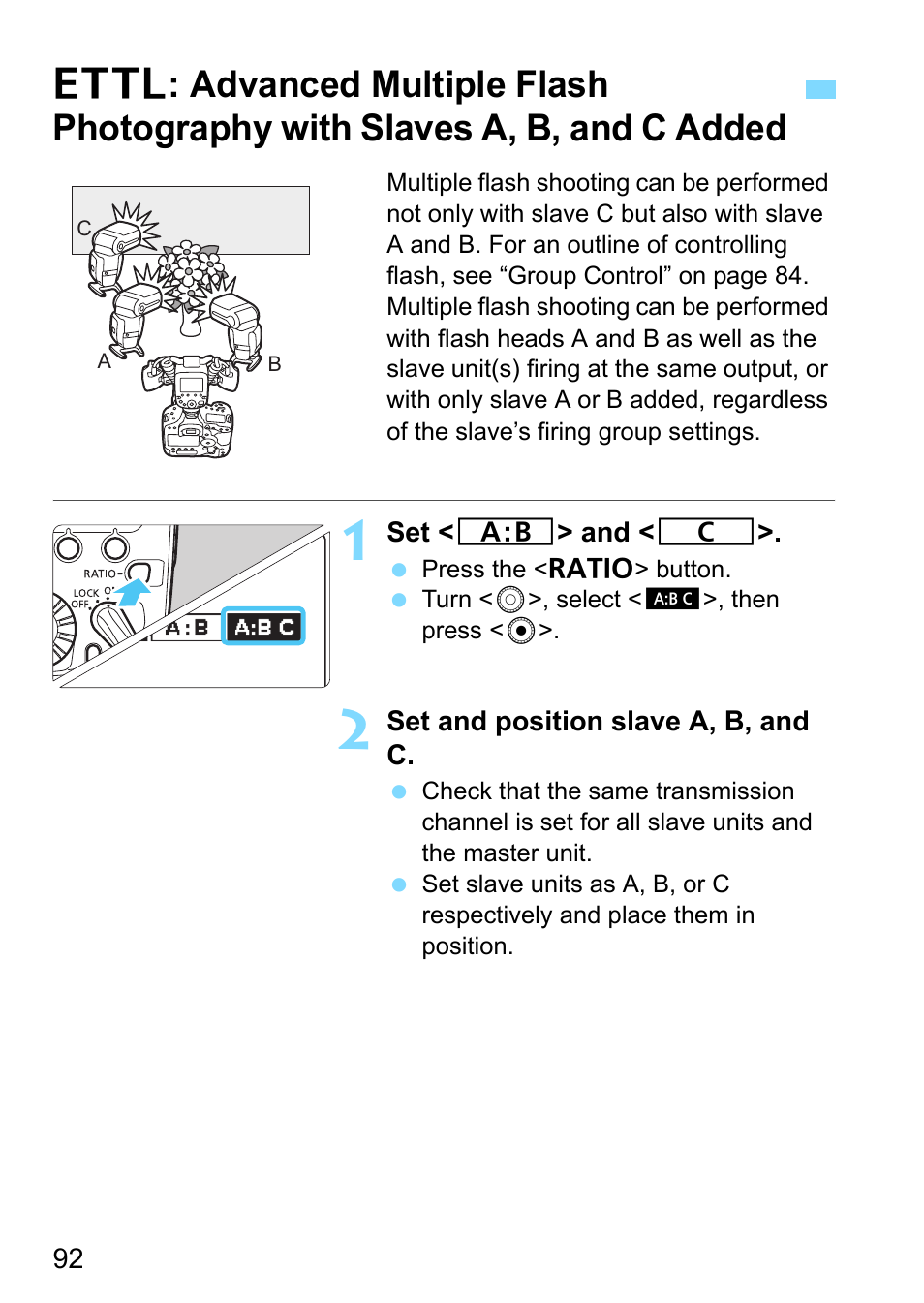 And c added | Canon MT-26EX-RT Macro Twin Lite User Manual | Page 92 / 128