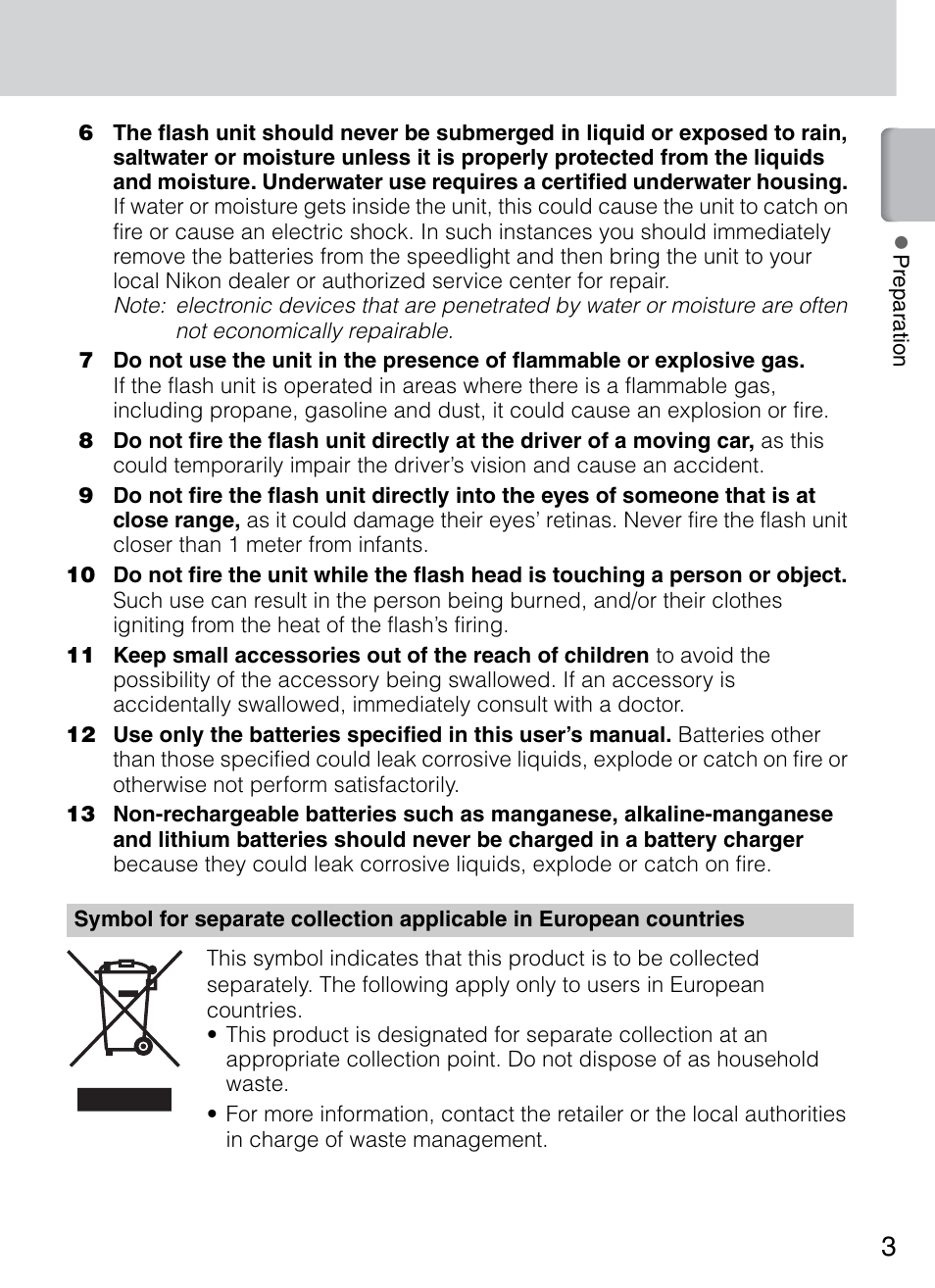Nikon 4804 R1 Wireless Close-Up Speedlight System User Manual | Page 3 / 134
