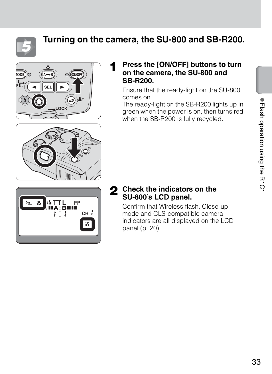 Nikon 4804 R1 Wireless Close-Up Speedlight System User Manual | Page 33 / 134