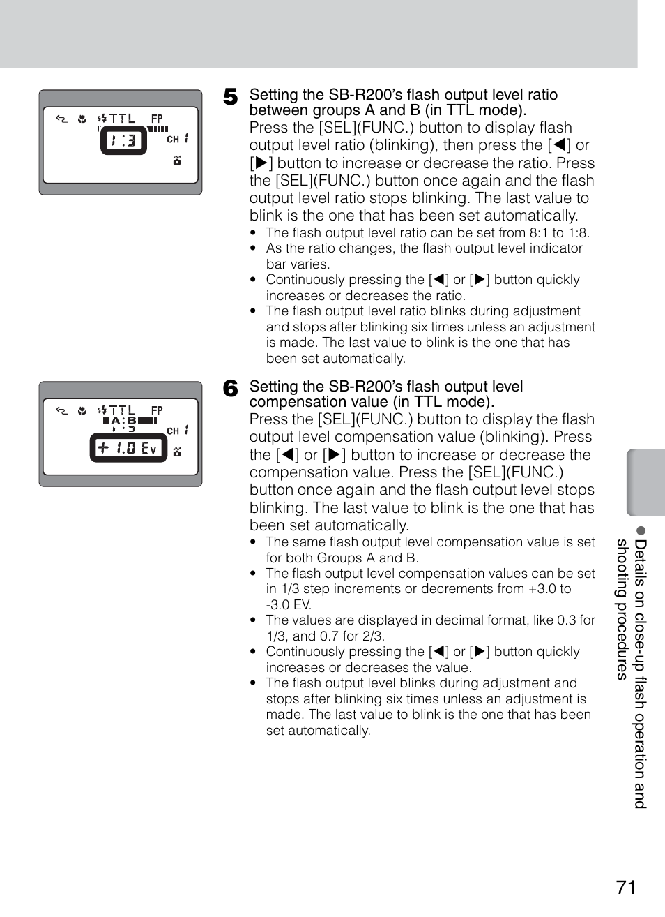 Nikon 4804 R1 Wireless Close-Up Speedlight System User Manual | Page 71 / 134