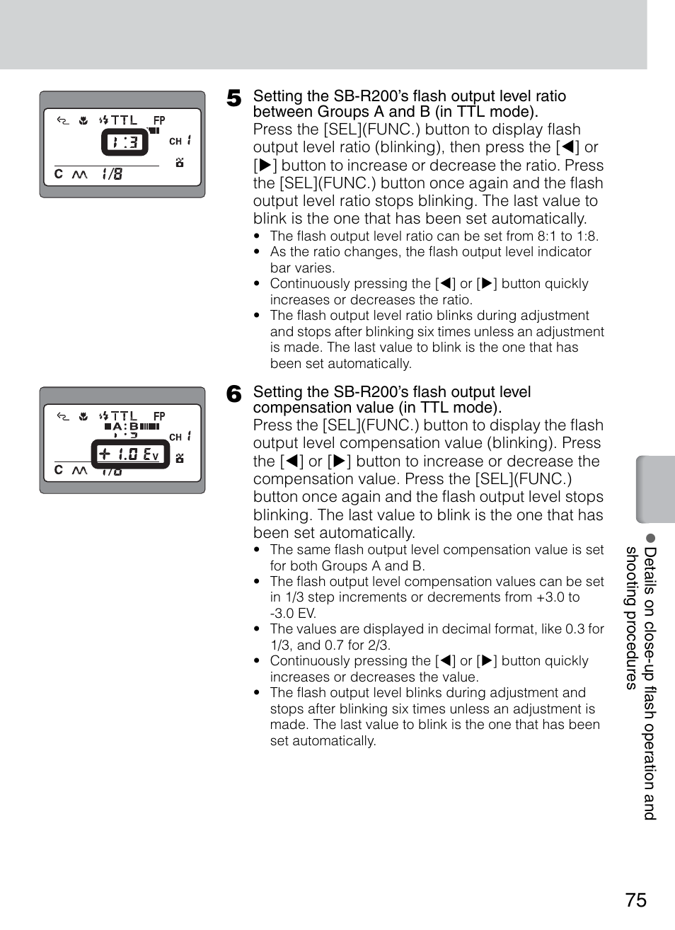 Nikon 4804 R1 Wireless Close-Up Speedlight System User Manual | Page 75 / 134