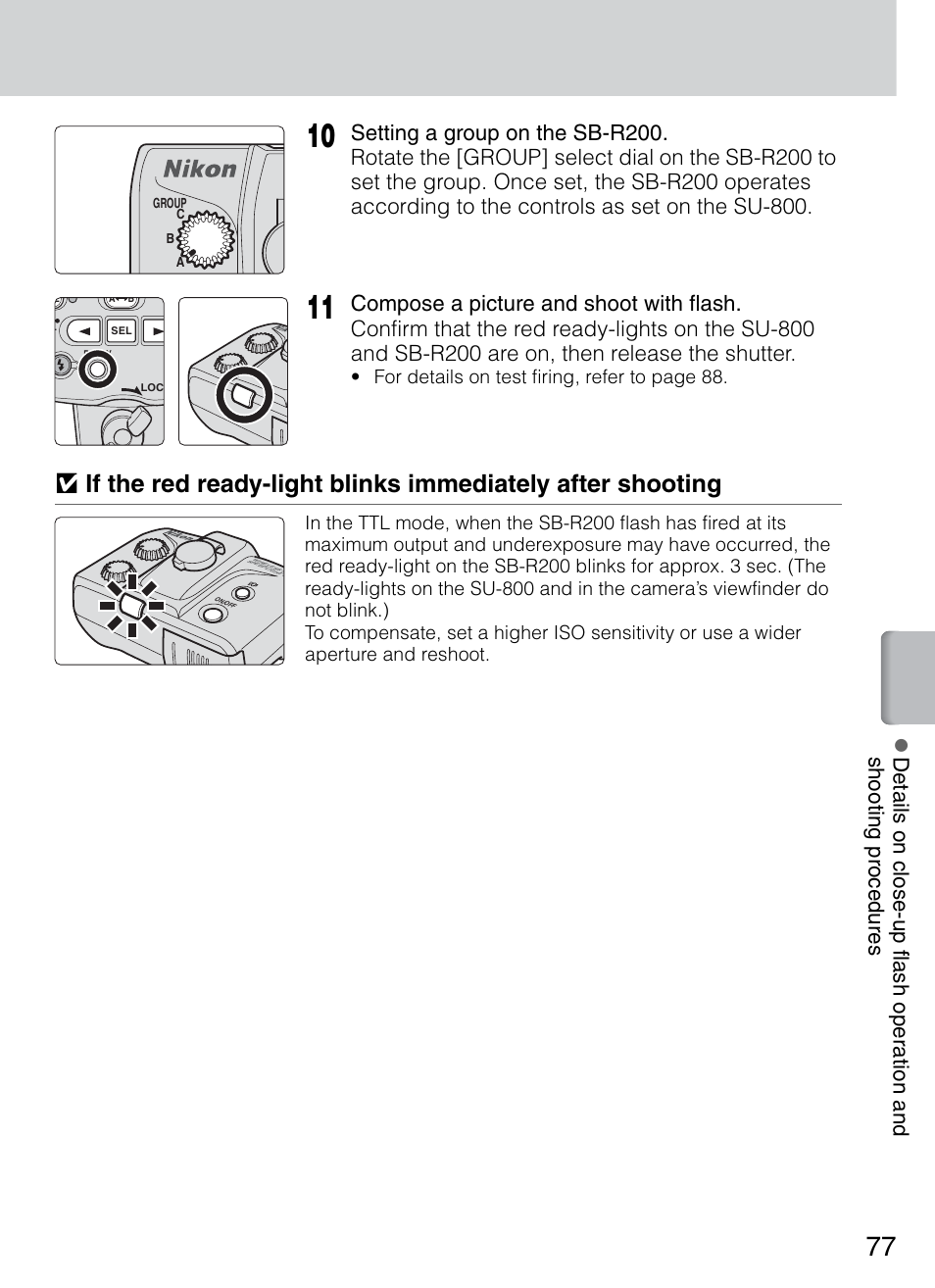 Nikon 4804 R1 Wireless Close-Up Speedlight System User Manual | Page 77 / 134