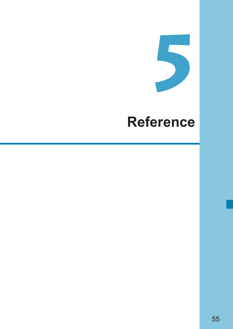 Reference, Reference 55 | Canon Speedlite EL-100 User Manual | Page 55 / 64