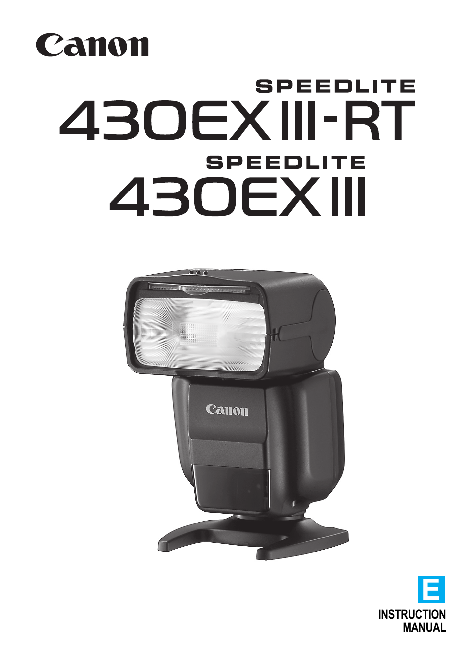 Canon Speedlite 430EX III-RT User Manual | 108 pages