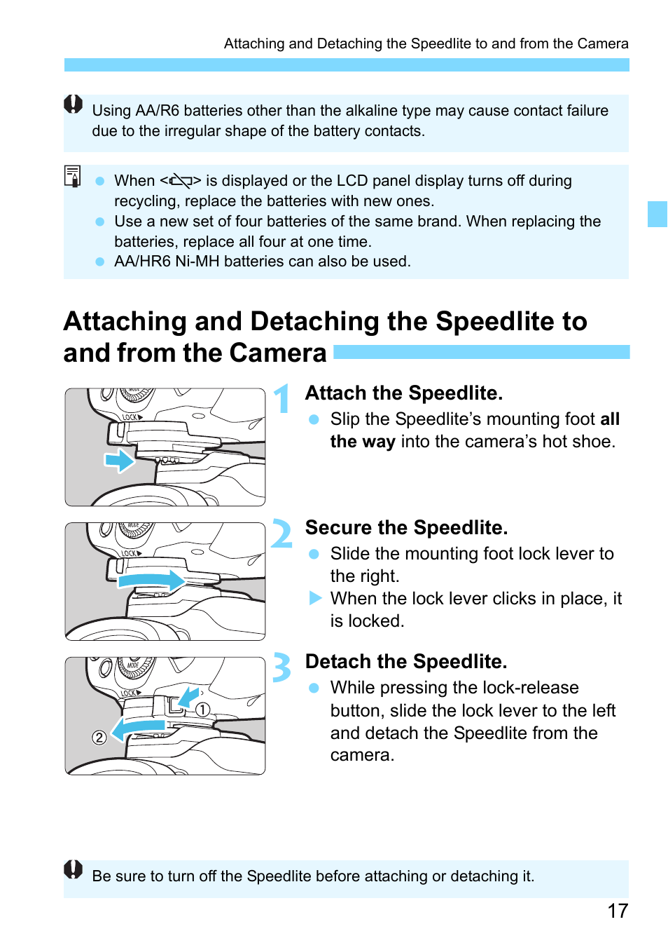 T (p.17), P.17) | Canon Speedlite 430EX III-RT User Manual | Page 17 / 108