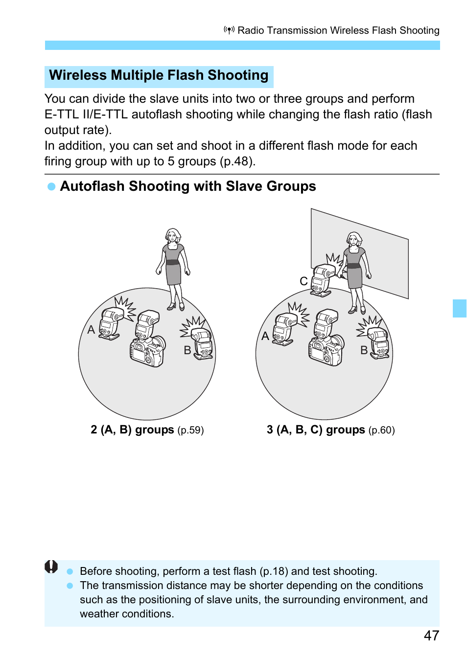 Canon Speedlite 430EX III-RT User Manual | Page 47 / 108