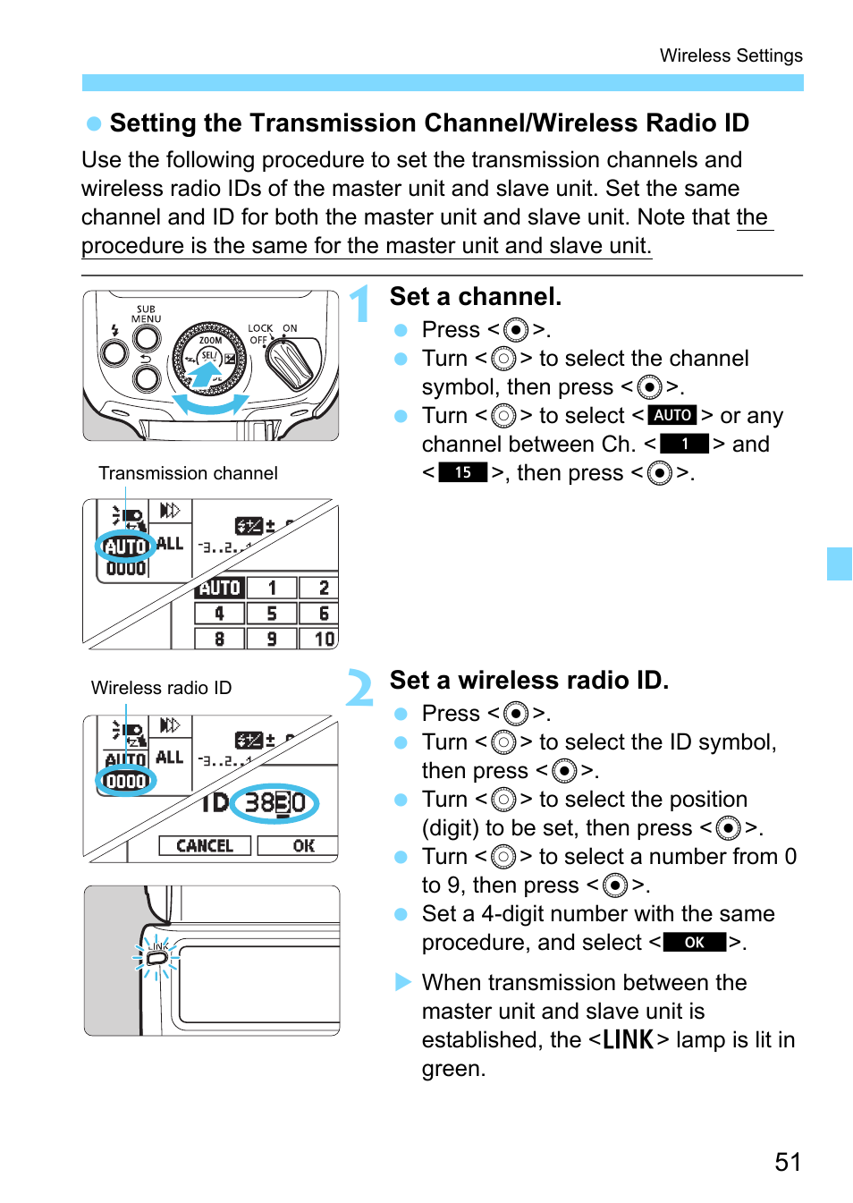 Canon Speedlite 430EX III-RT User Manual | Page 51 / 108