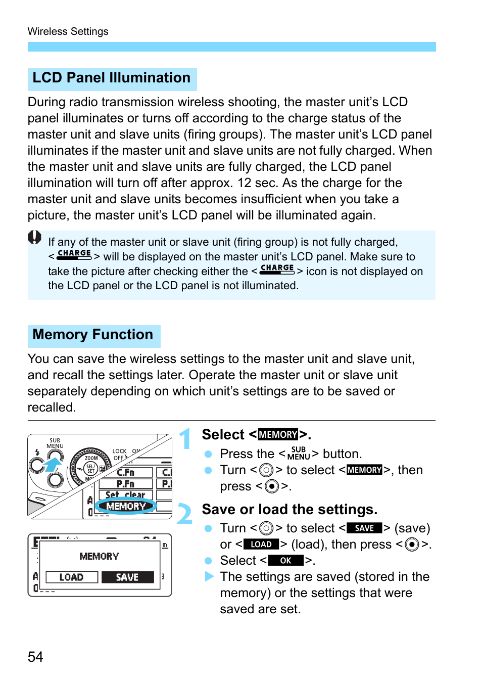 P.54 | Canon Speedlite 430EX III-RT User Manual | Page 54 / 108