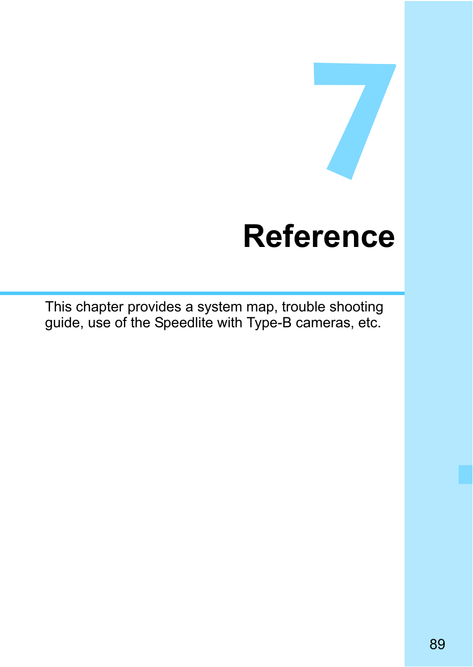 Reference | Canon Speedlite 430EX III-RT User Manual | Page 89 / 108