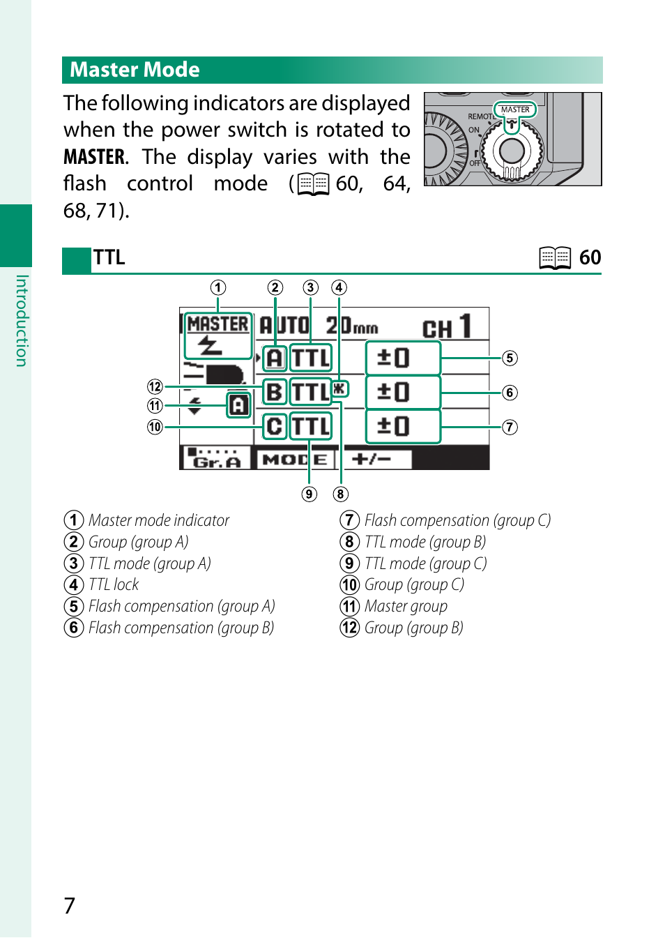 FujiFilm EF-X500 Flash User Manual | Page 14 / 108