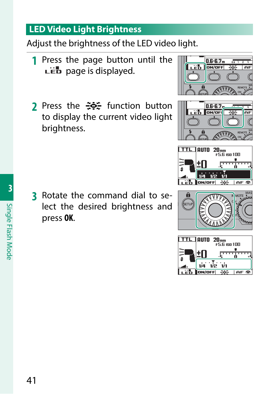 FujiFilm EF-X500 Flash User Manual | Page 48 / 108