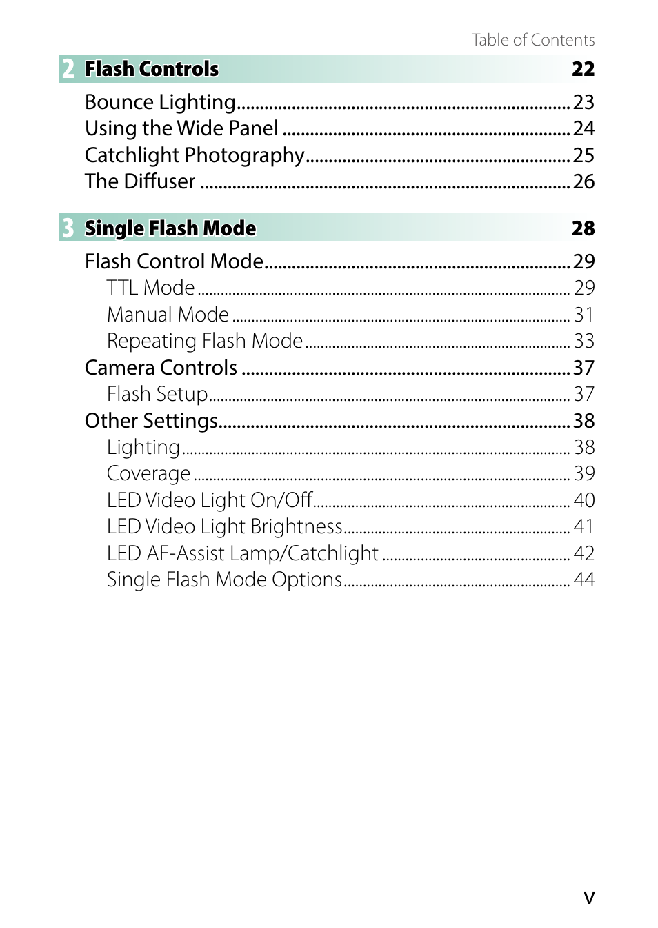 FujiFilm EF-X500 Flash User Manual | Page 5 / 108