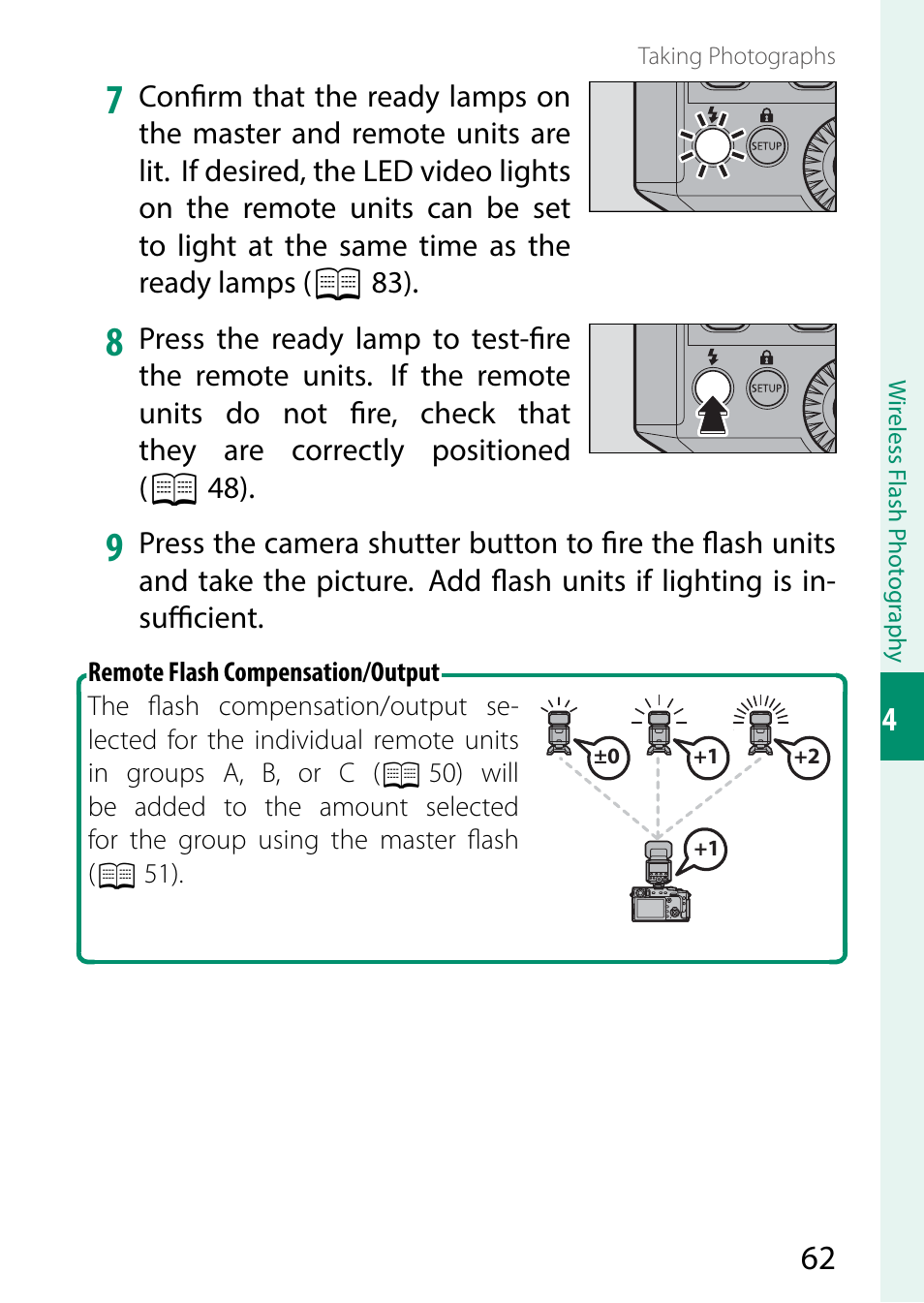 FujiFilm EF-X500 Flash User Manual | Page 69 / 108