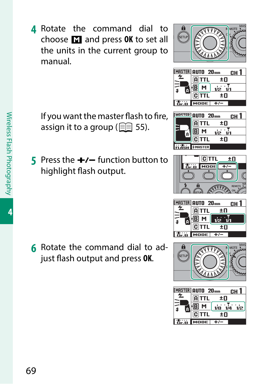 FujiFilm EF-X500 Flash User Manual | Page 76 / 108