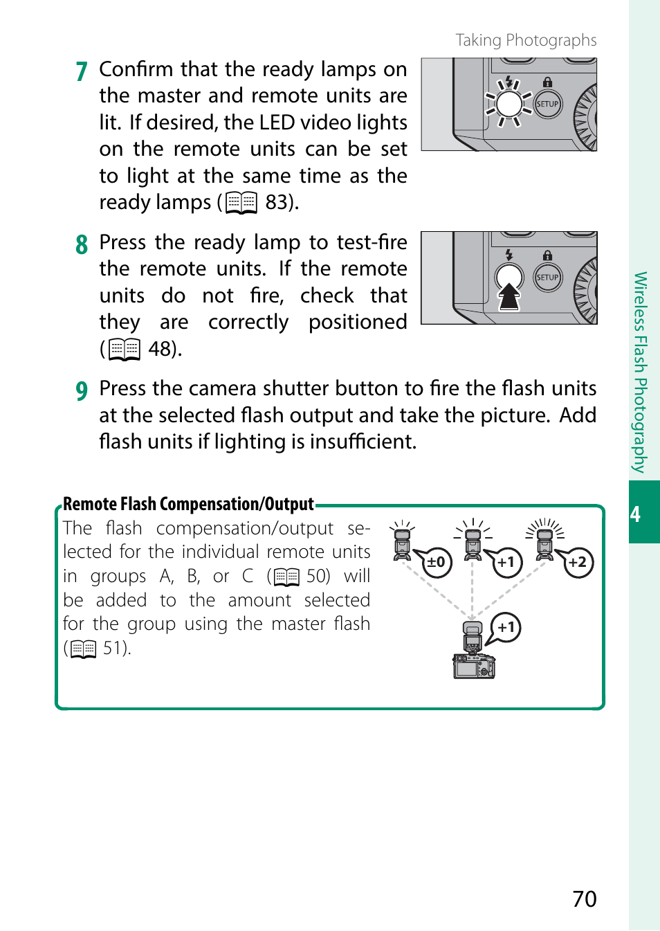 FujiFilm EF-X500 Flash User Manual | Page 77 / 108