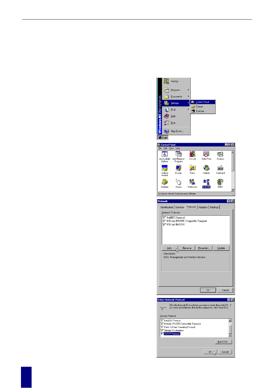 For windows nt | Dynalink RTA770 User Manual | Page 24 / 110