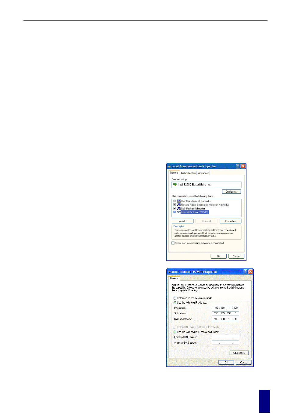 For windows xp | Dynalink RTA770 User Manual | Page 29 / 110