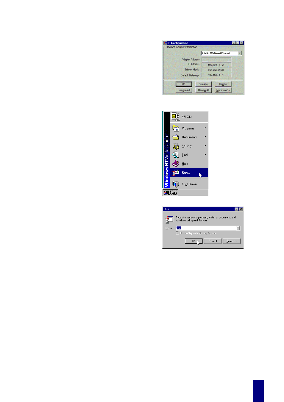 For windows nt | Dynalink RTA770 User Manual | Page 33 / 110