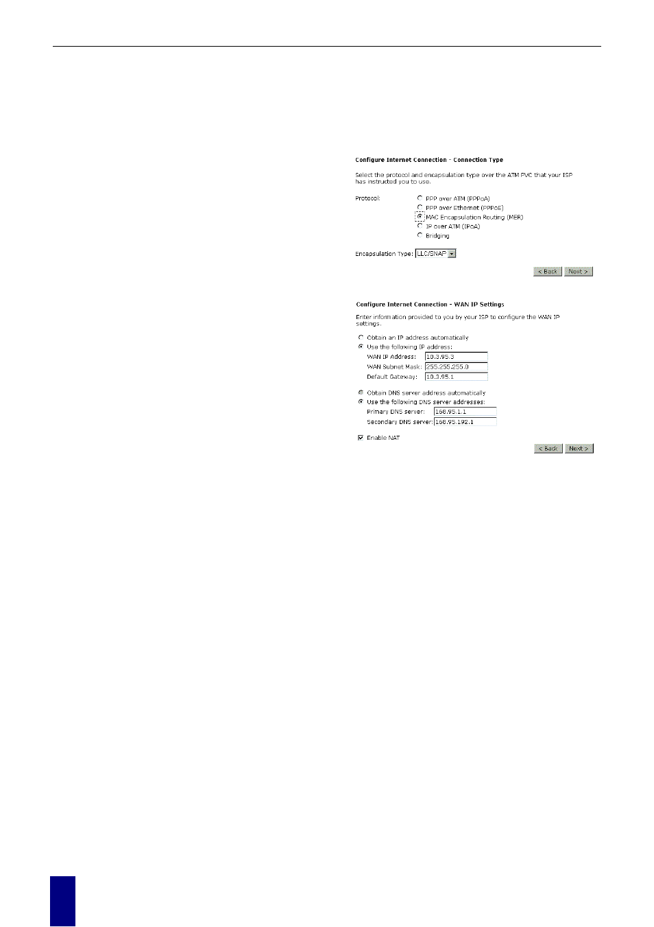 28 mac encapsulated routing (mer) | Dynalink RTA770 User Manual | Page 40 / 110