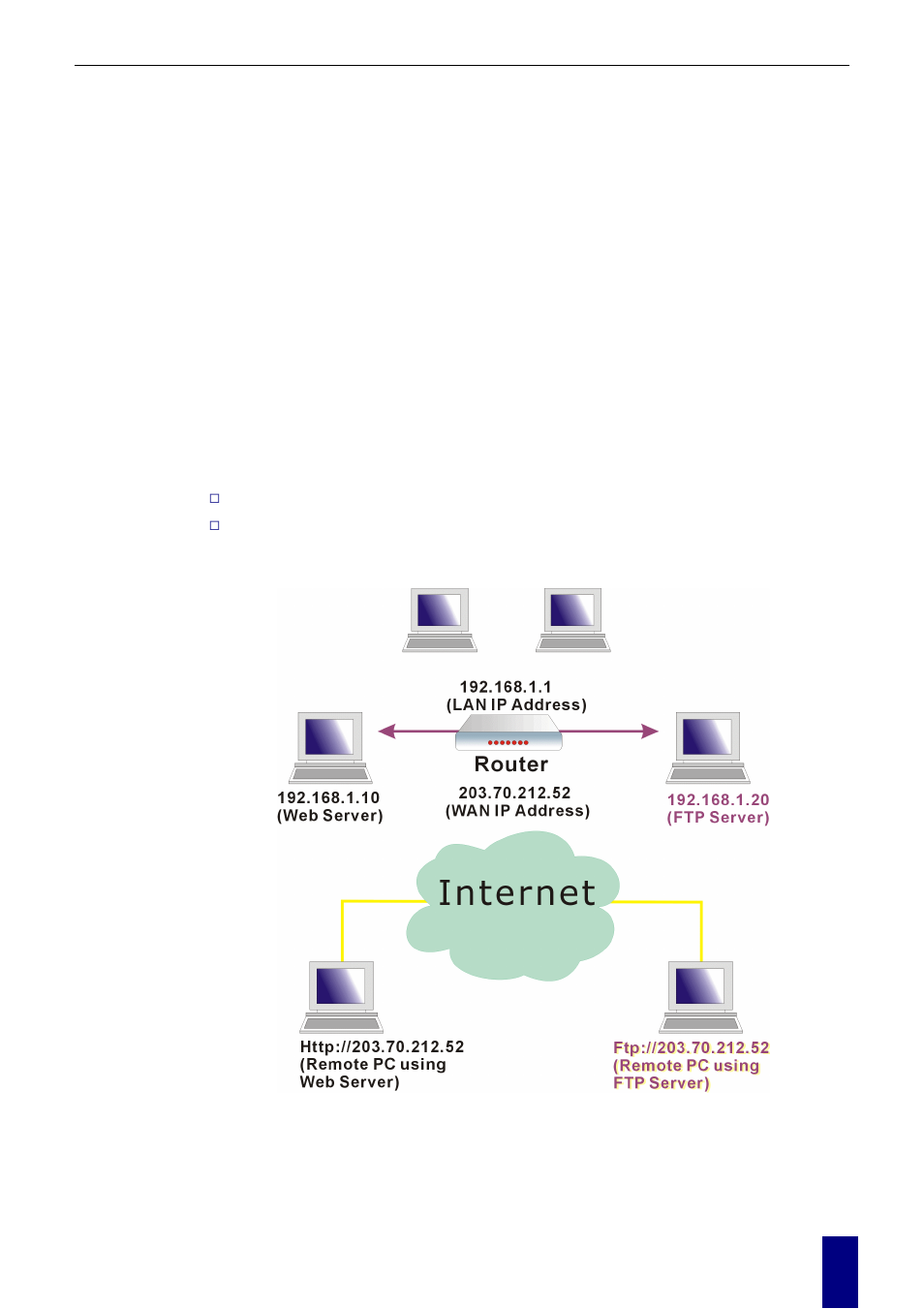 43 nat - virtual servers | Dynalink RTA770 User Manual | Page 55 / 110