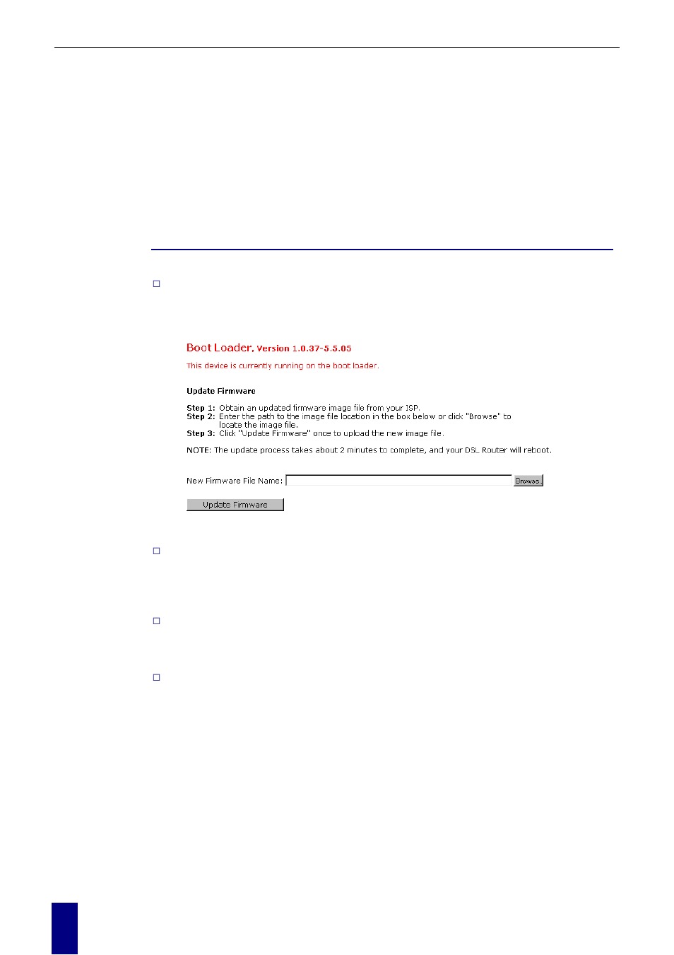 Problems with upgrading | Dynalink RTA770 User Manual | Page 98 / 110