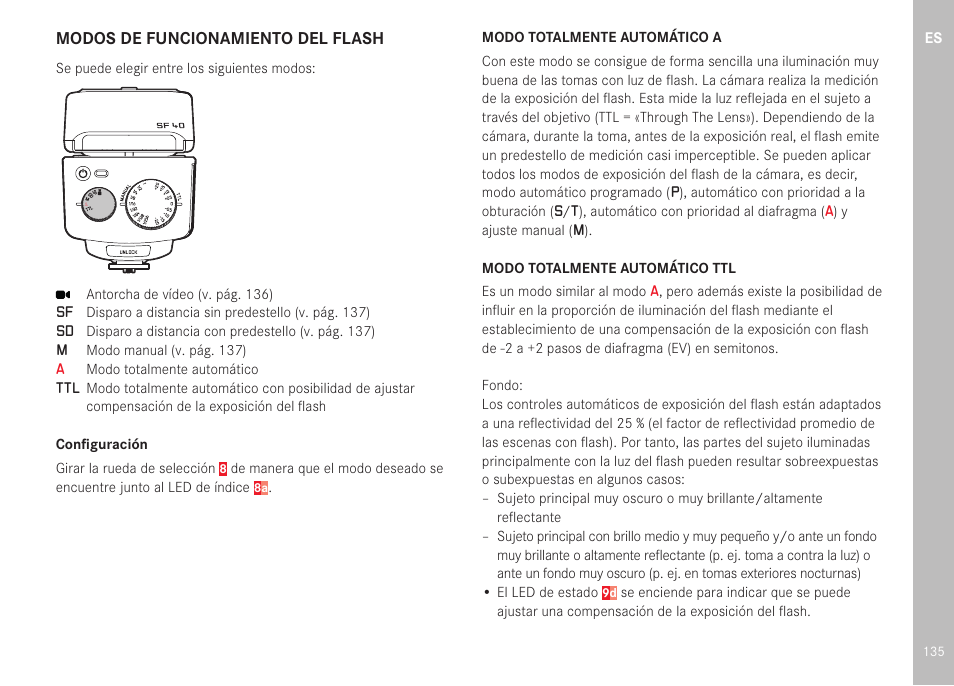LEICA SF 40 Flash User Manual | Page 137 / 150