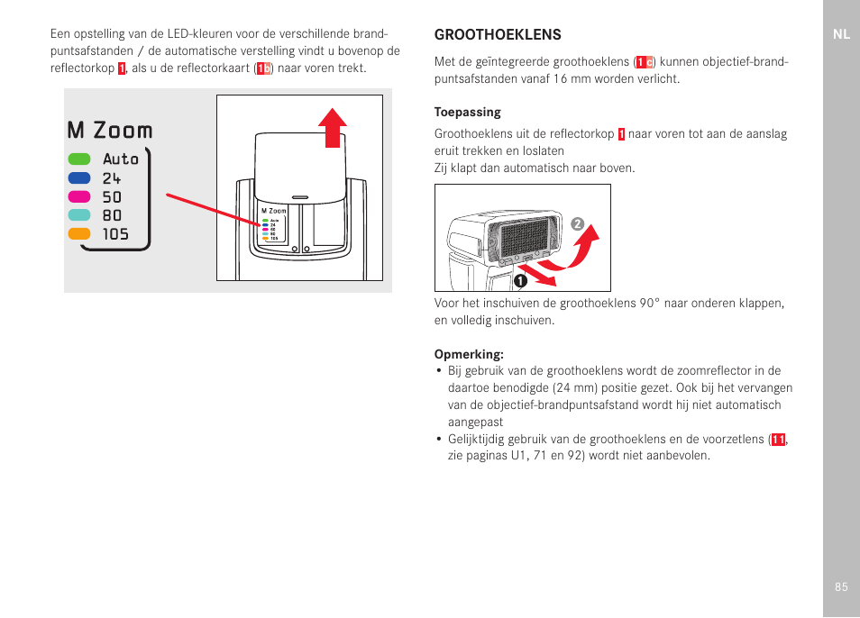 LEICA SF 40 Flash User Manual | Page 87 / 150