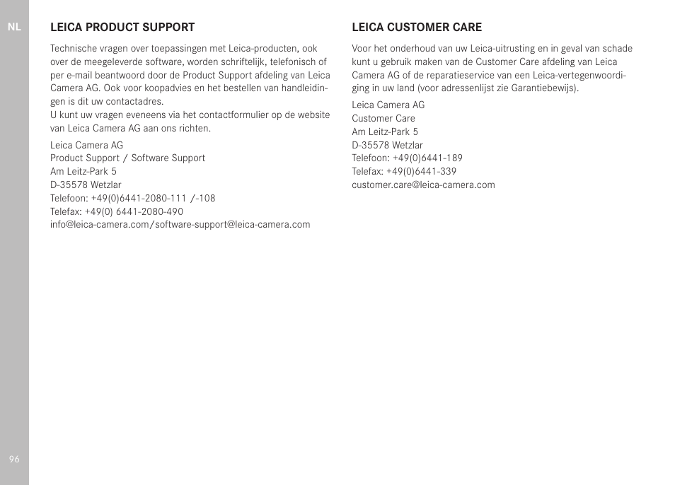 LEICA SF 40 Flash User Manual | Page 98 / 150