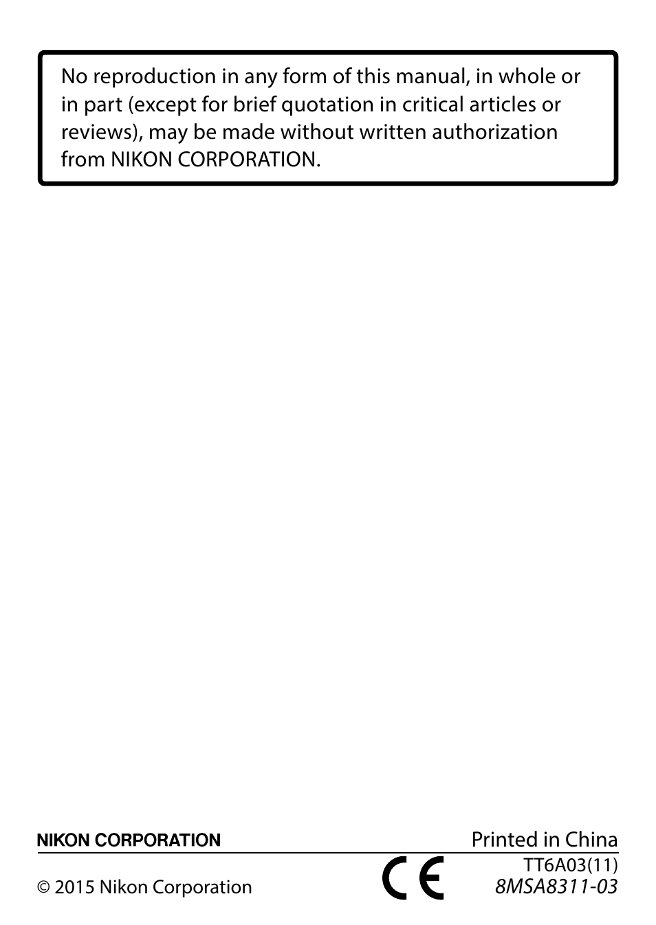 Sb-5000, User’s manual | Nikon SB-5000 AF Speedlight User Manual | Page 120 / 120