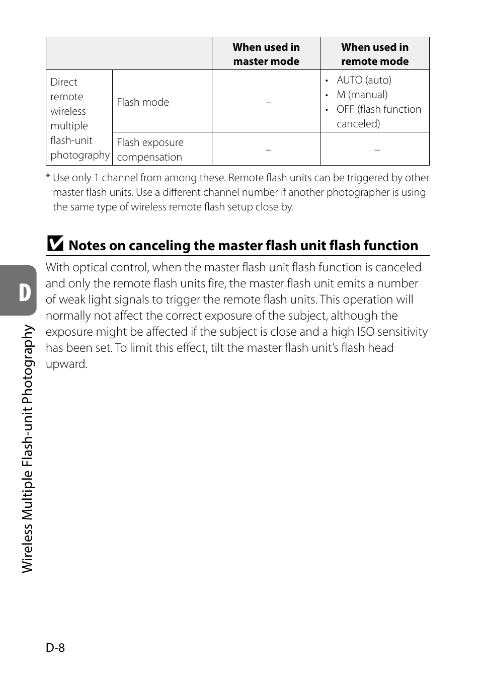 Nikon SB-5000 AF Speedlight User Manual | Page 60 / 120