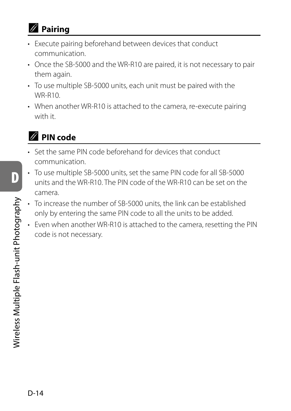 Nikon SB-5000 AF Speedlight User Manual | Page 66 / 120