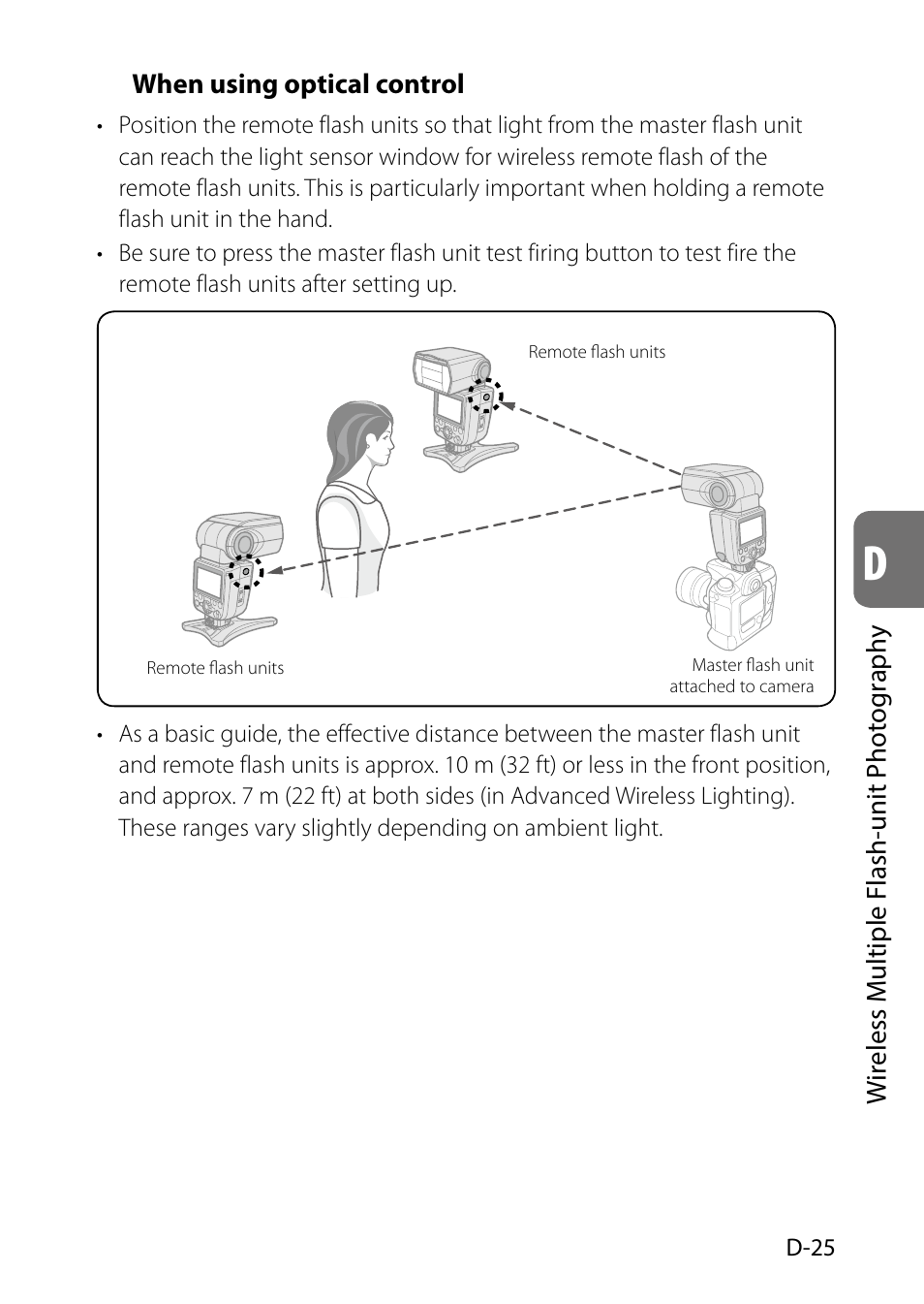 D-25) | Nikon SB-5000 AF Speedlight User Manual | Page 77 / 120