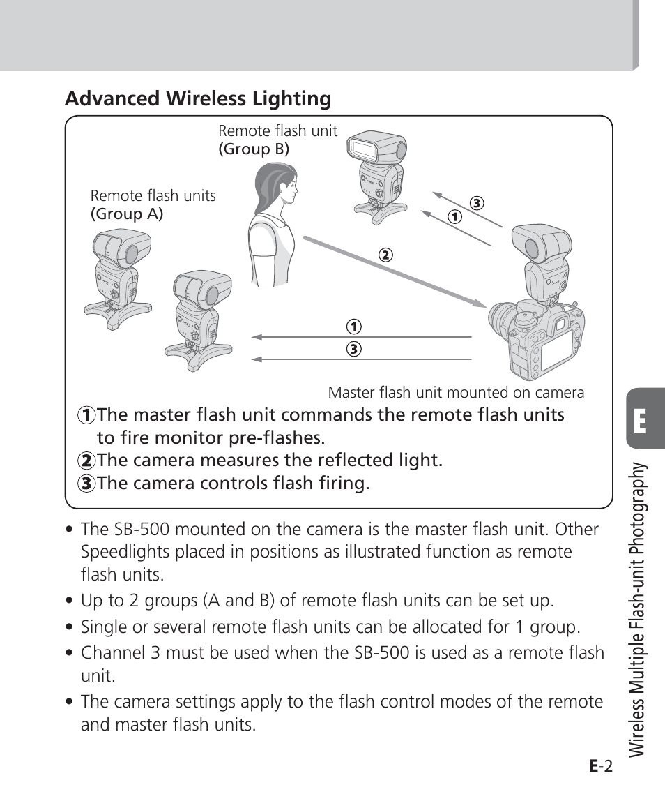 Nikon SB-500 AF Speedlight User Manual | Page 43 / 96